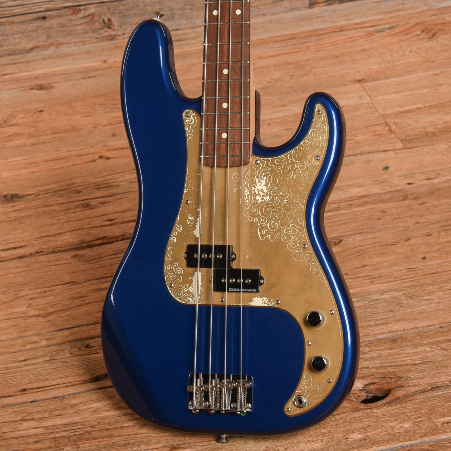 Fender Standard Precision Bass Electron Blue 2006 Bass Guitars / 4-String
