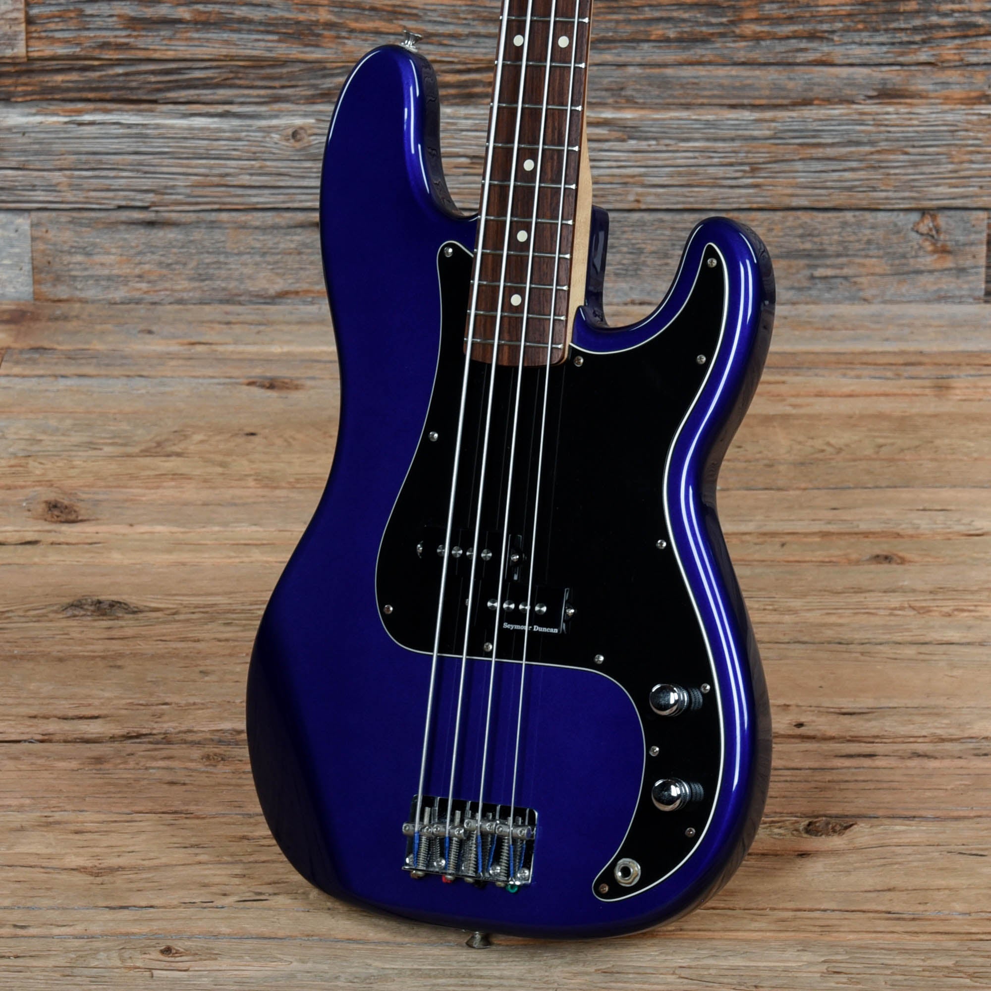 Fender Standard Precision Bass Midnight Blue 2001 Bass Guitars / 4-String