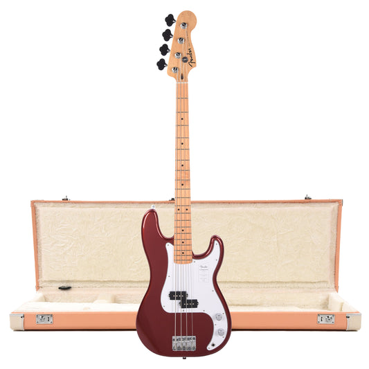 Fender Standard Precision Bass MN Candy Cola and Pacific Peach Hardshell Case Bundle Bass Guitars / 4-String