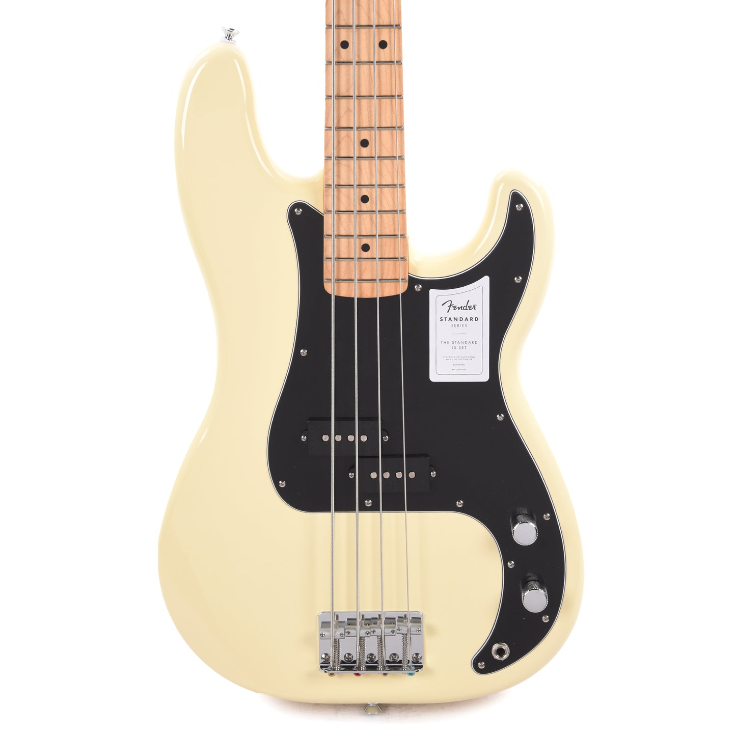 Fender Standard Precision Bass Olympic White Bass Guitars / 4-String