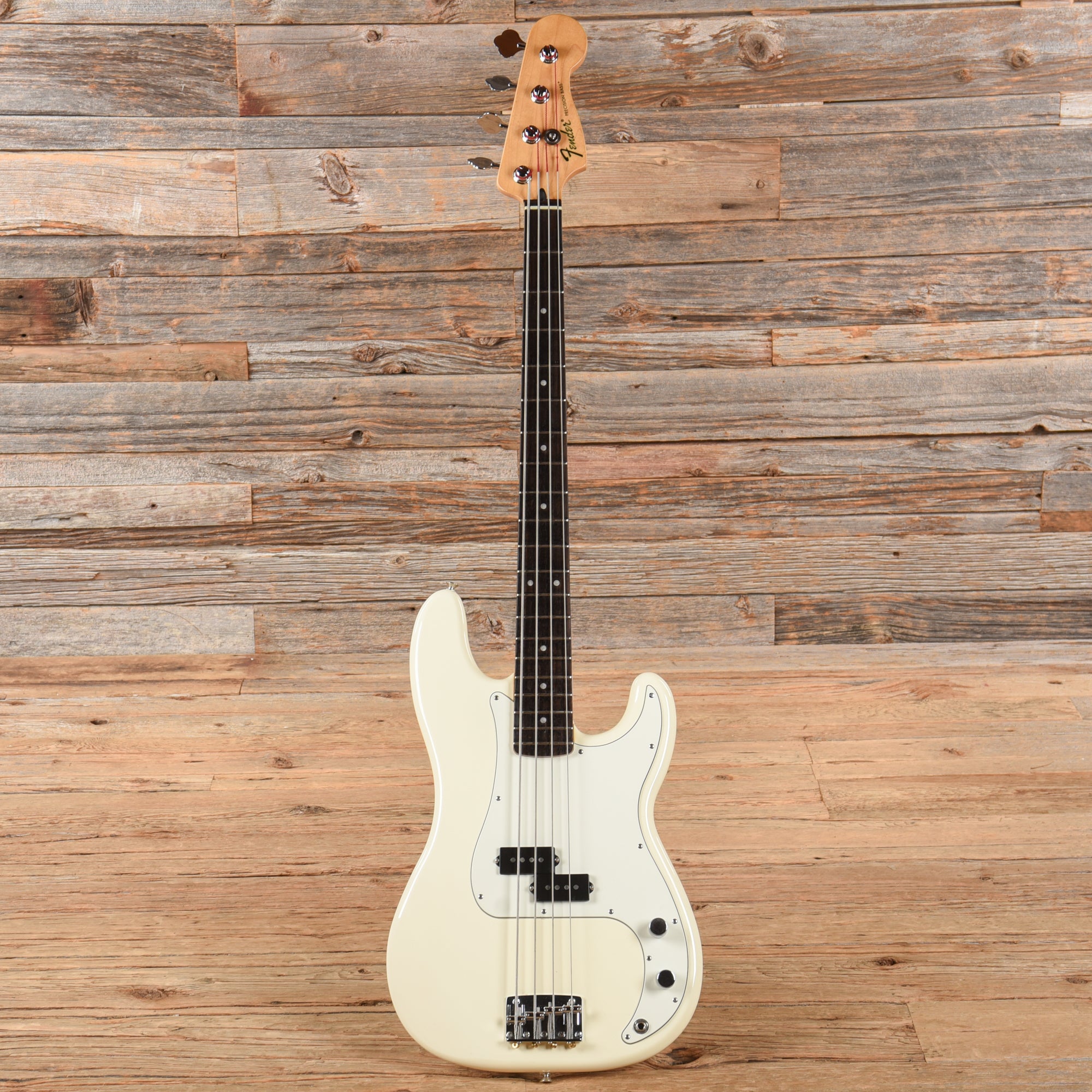 Fender Standard Precision Bass White 2009 Bass Guitars / 4-String