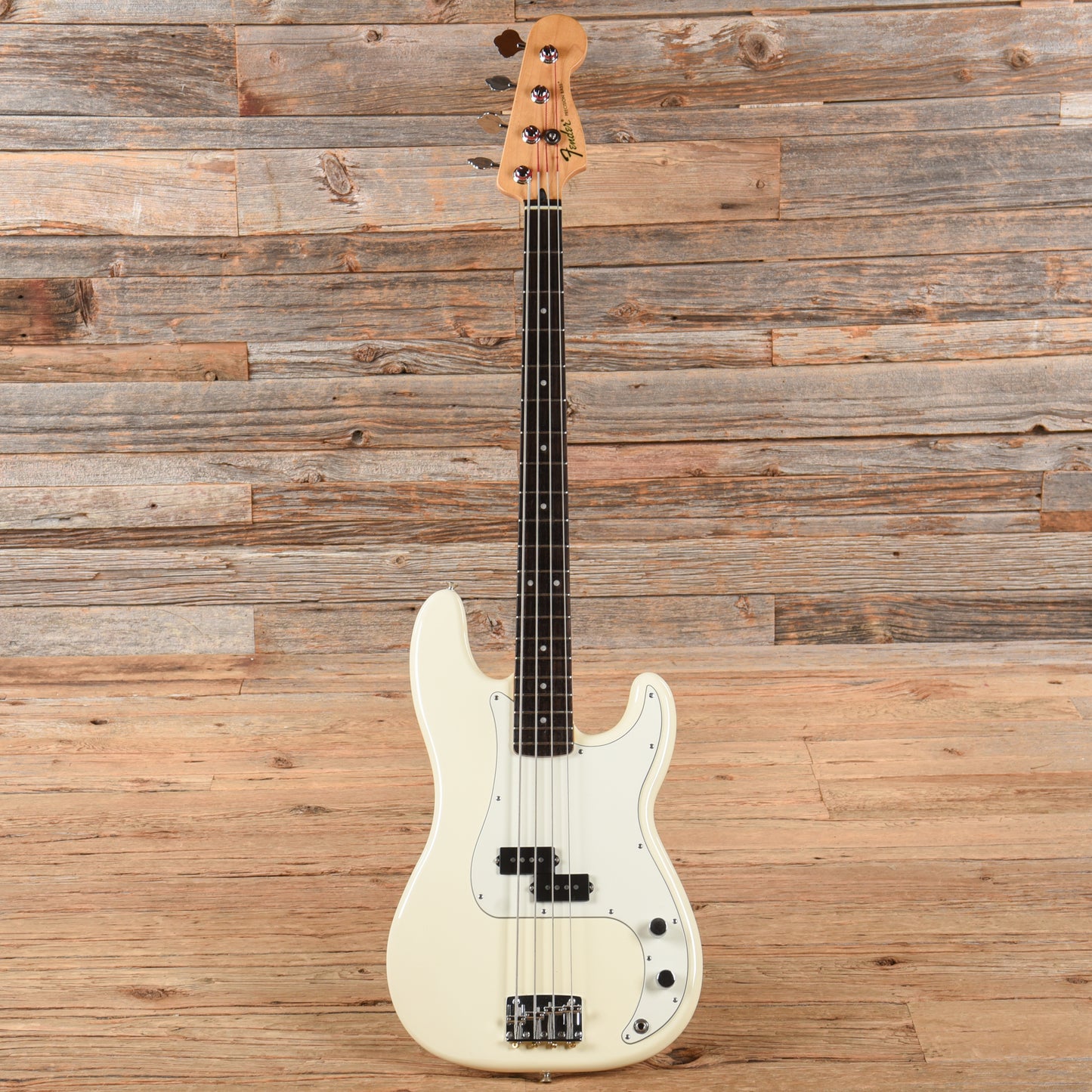 Fender Standard Precision Bass White 2009 Bass Guitars / 4-String
