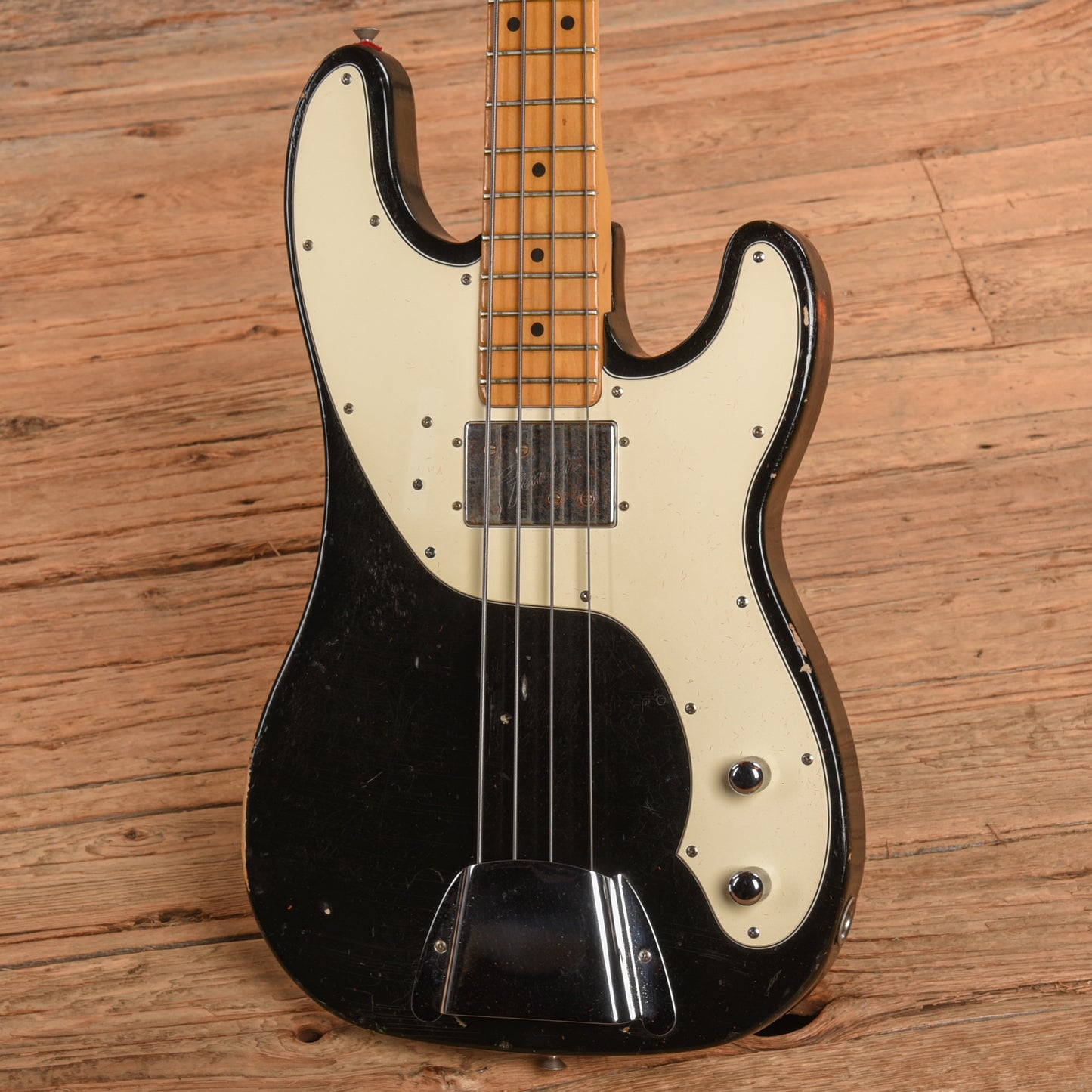 Fender Tele Bass 1974 Black - Dave Amato of REO Speedwagon Bass Guitars / 4-String