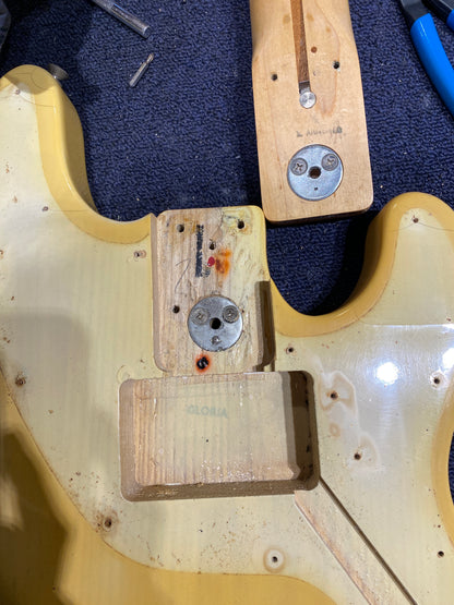 Fender Telecaster Bass Blonde 1972  - Dave Amato of REO Speedwagon Bass Guitars / 4-String