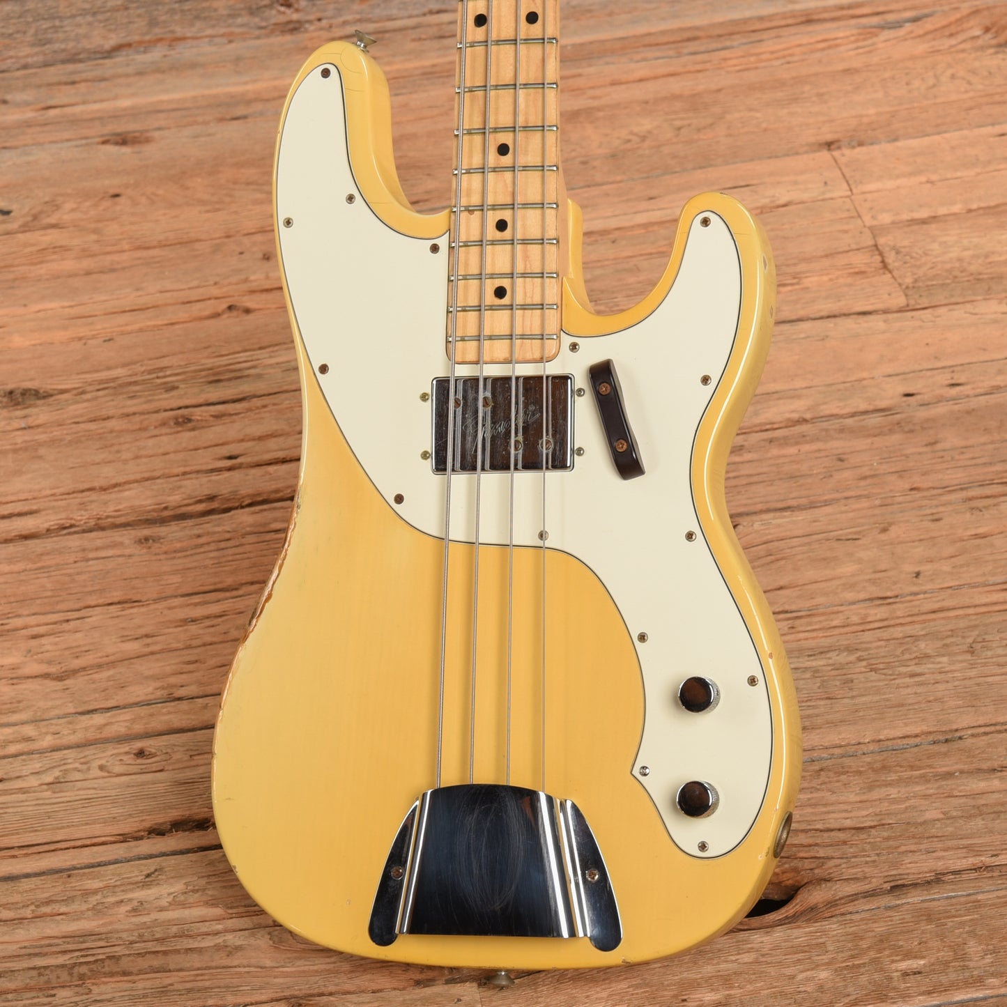 Fender Telecaster Bass Blonde 1972  - Dave Amato of REO Speedwagon Bass Guitars / 4-String