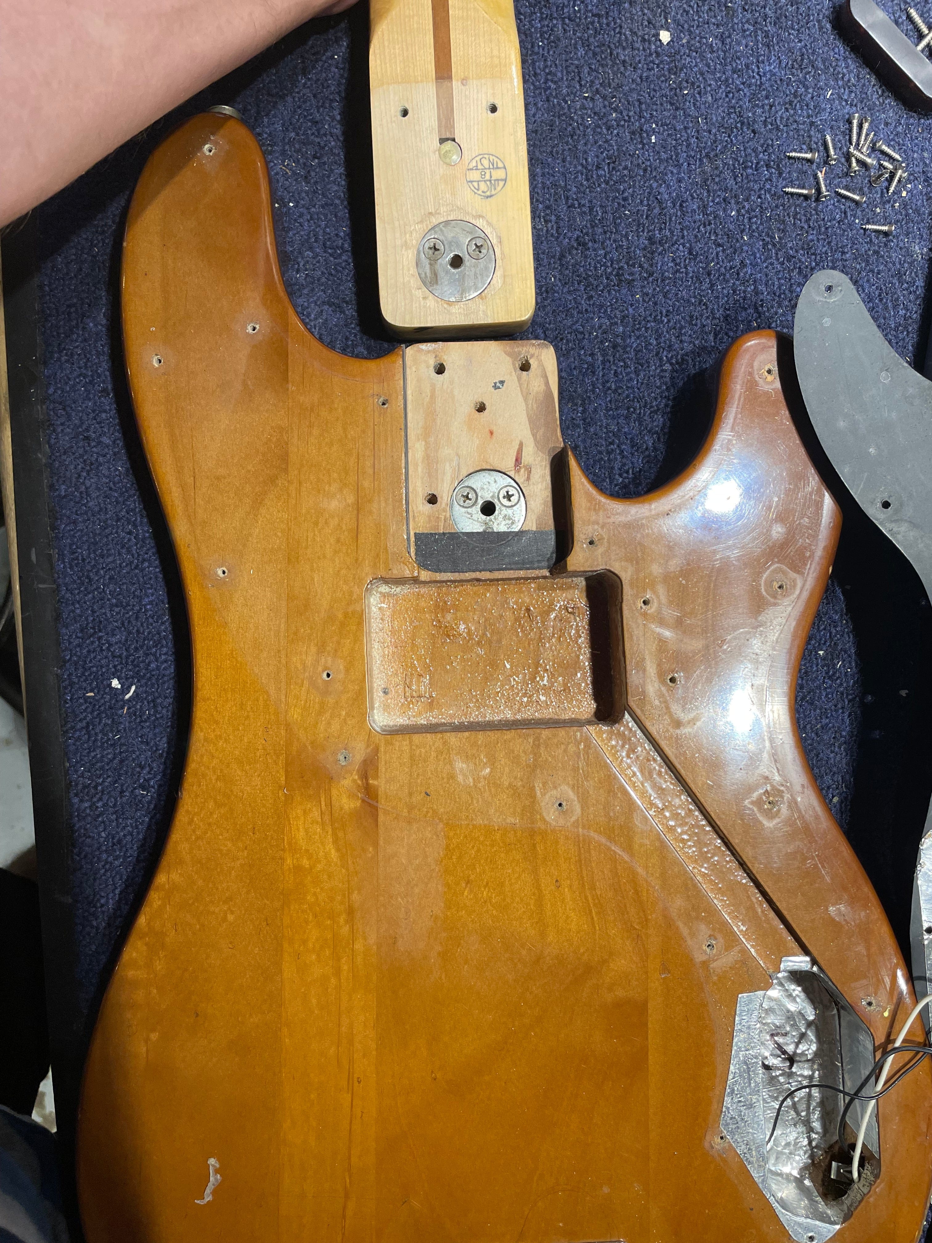 Fender Telecaster Bass Mocha 1973 Bass Guitars / 4-String