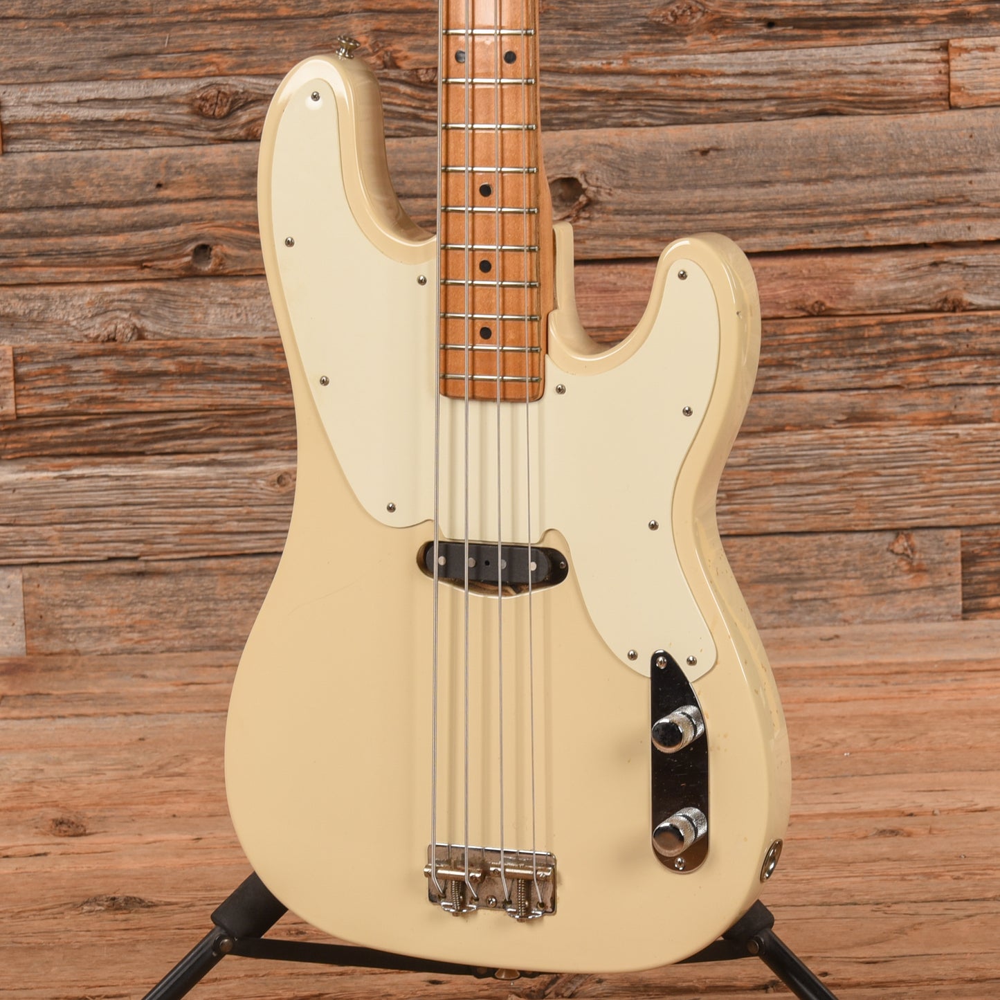 Fender Telecaster Bass White Refin 1971 Bass Guitars / 4-String