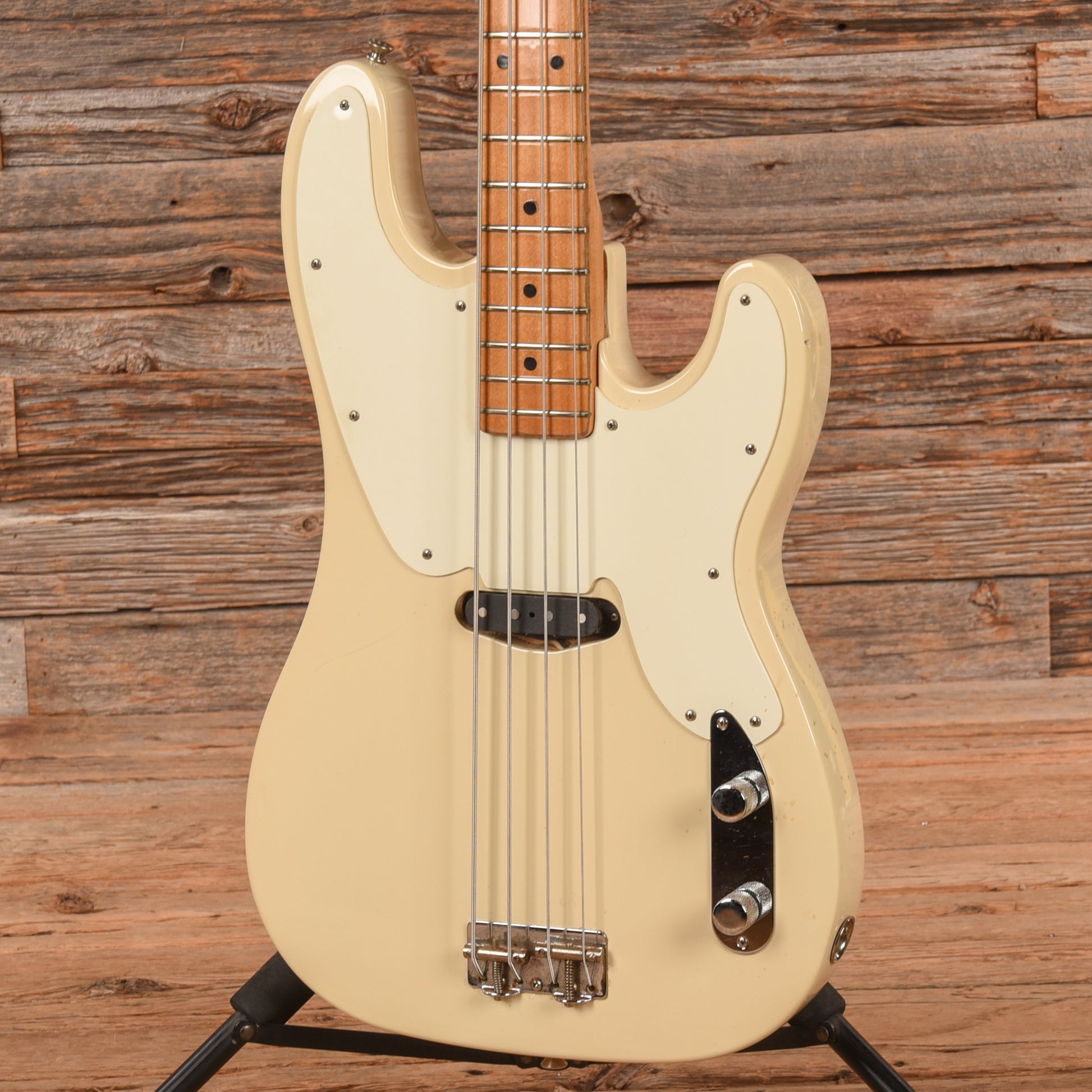 Fender Telecaster Bass White Refin 1971 Bass Guitars / 4-String