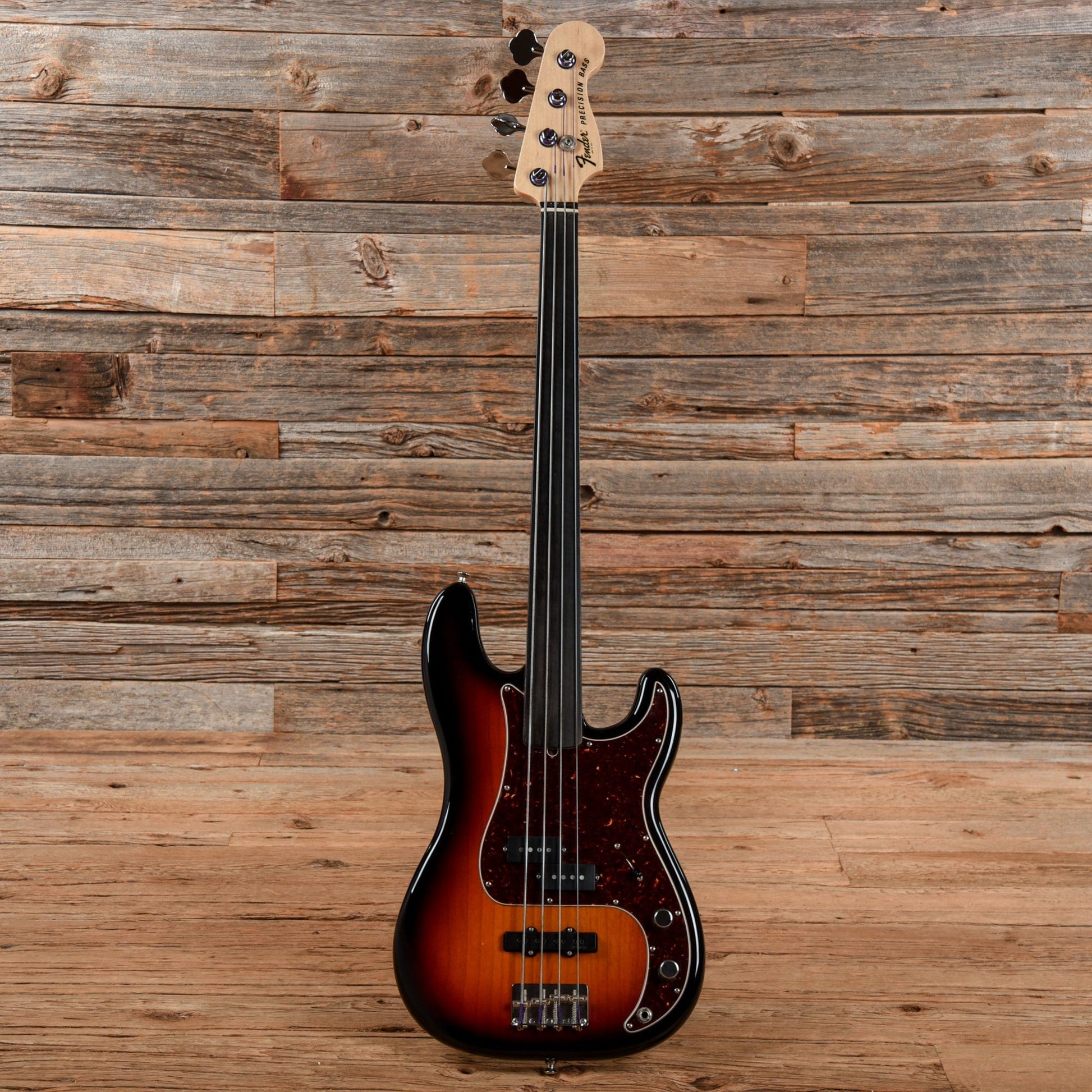 Fender Tony Franklin Fretless Precision Bass Sunburst 2018 Bass Guitars / 4-String