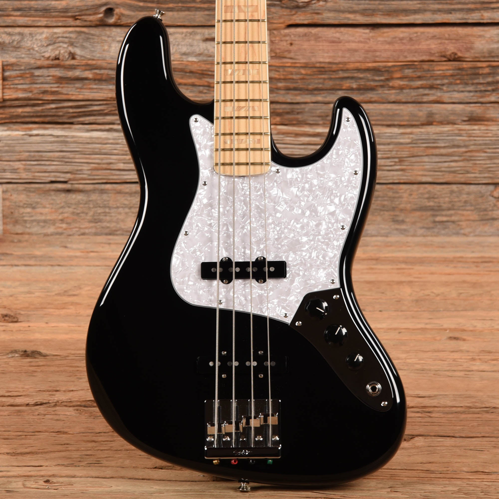 Fender US Geddy Lee Artist Series Signature Jazz Bass Black 2023 Bass Guitars / 4-String
