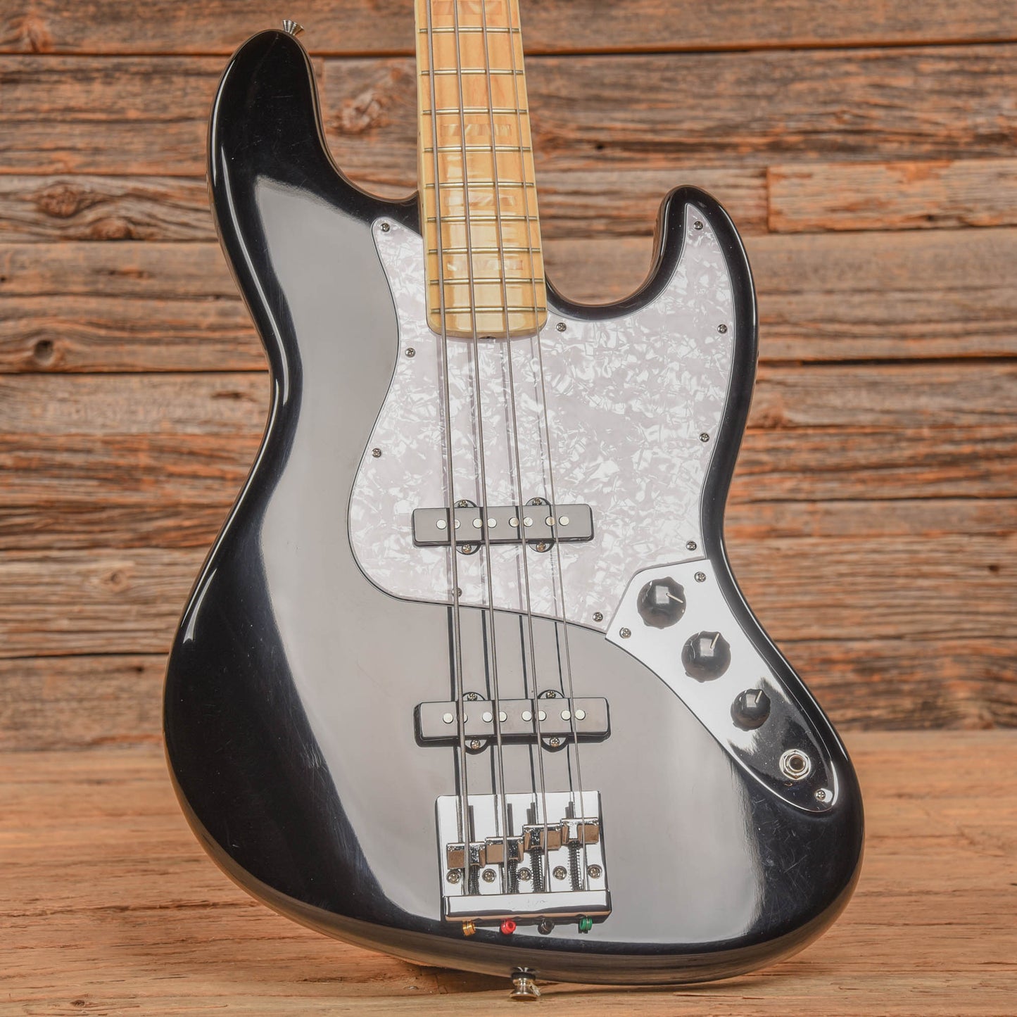 Fender US Geddy Lee Artist Series Signature Jazz Bass Black 2023 Bass Guitars / 4-String