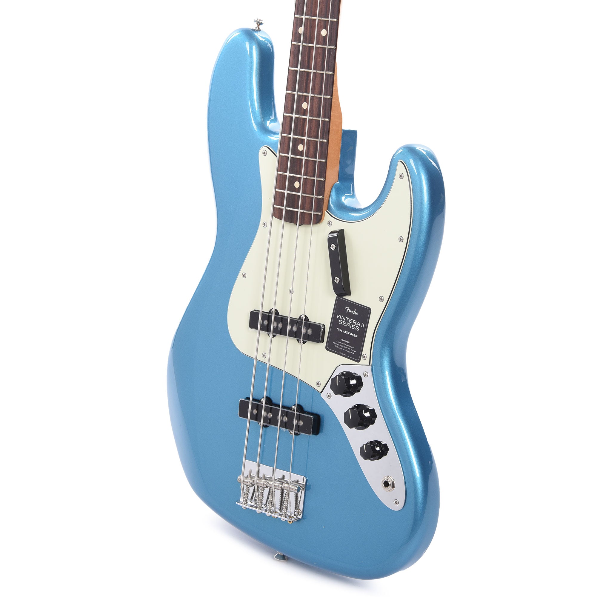Fender Vintera II 60s Jazz Bass Lake Placid Blue Bass Guitars / 4-String