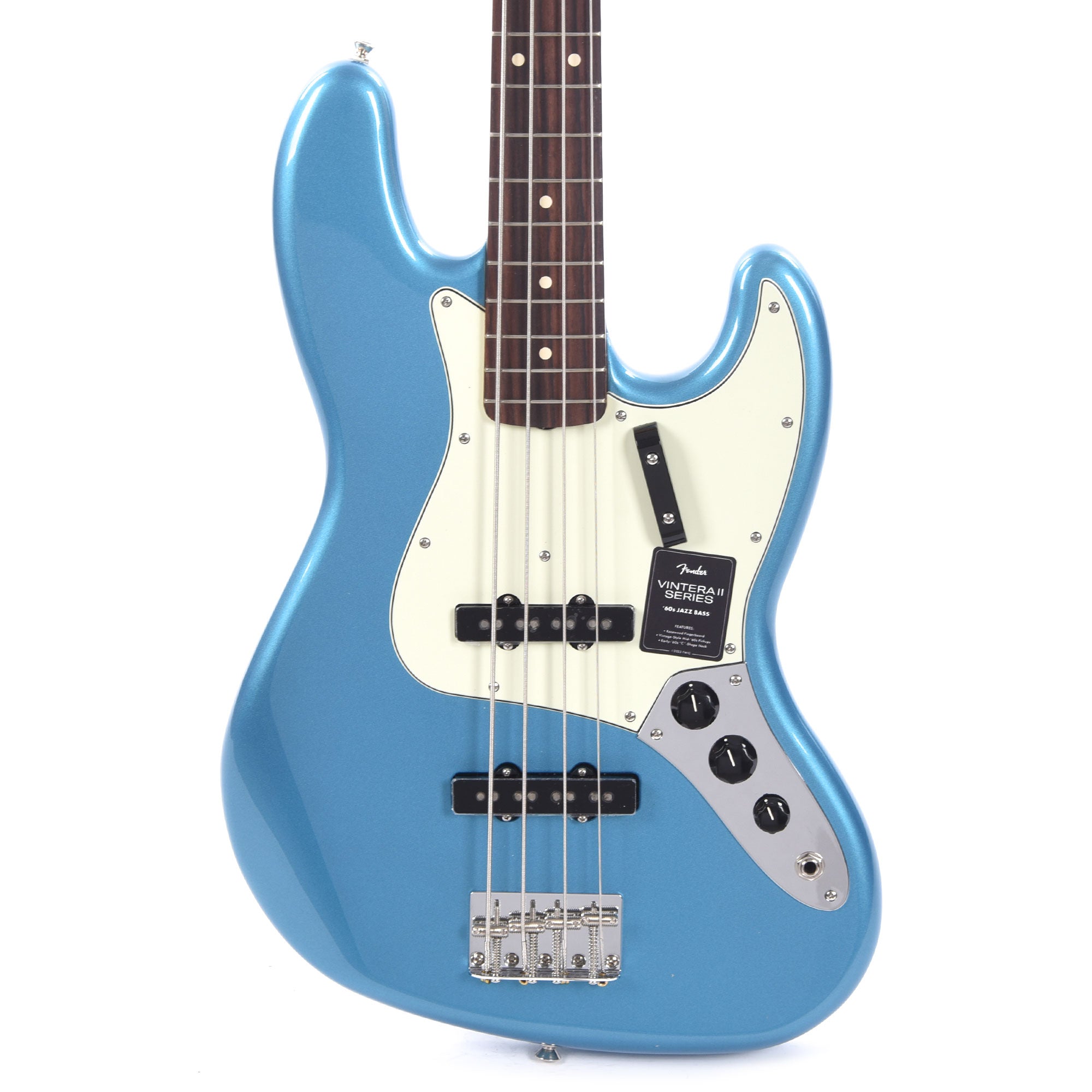 Fender Vintera II 60s Jazz Bass Lake Placid Blue Bass Guitars / 4-String