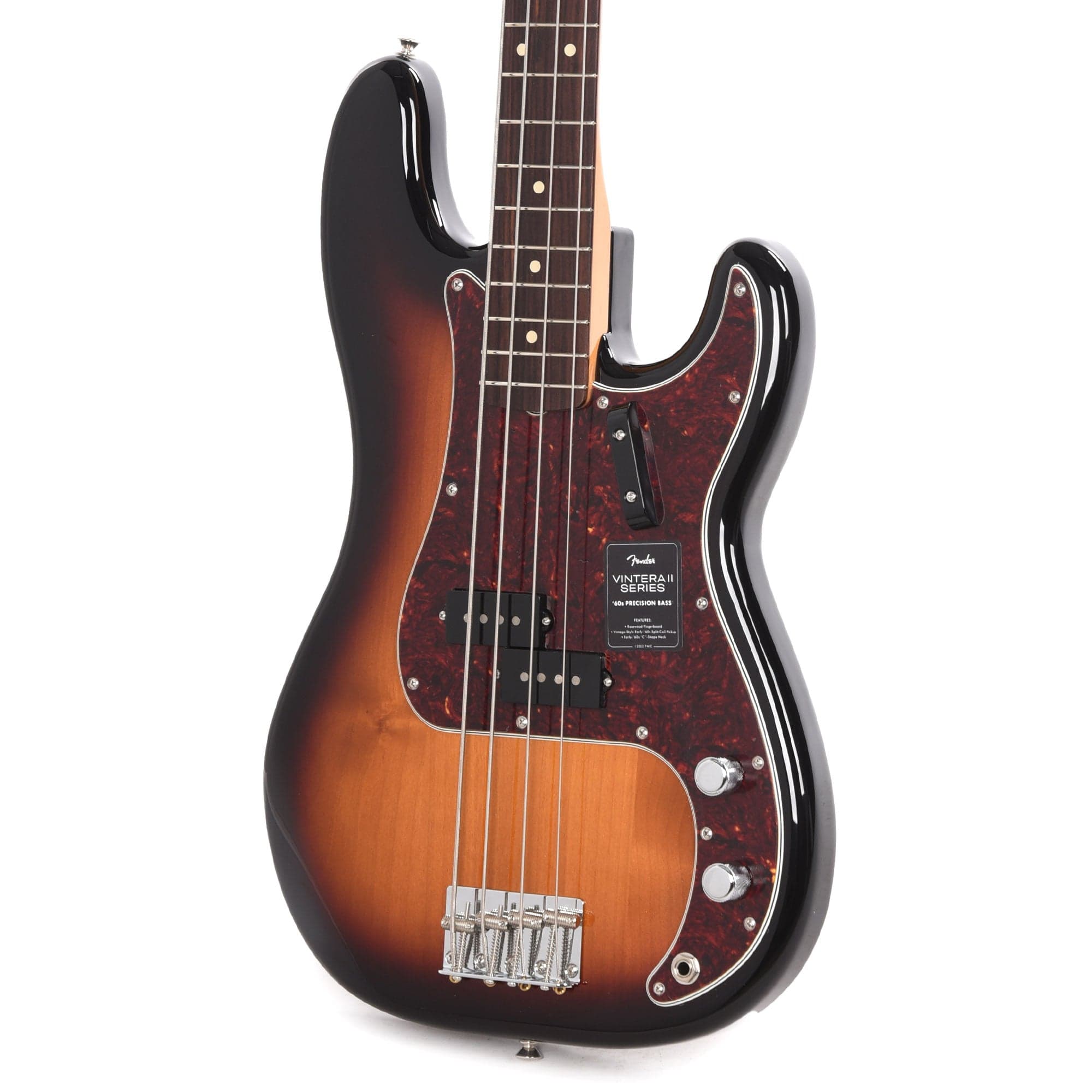 Fender Vintera II 60s Precision Bass 3-Color Sunburst Bass Guitars / 4-String
