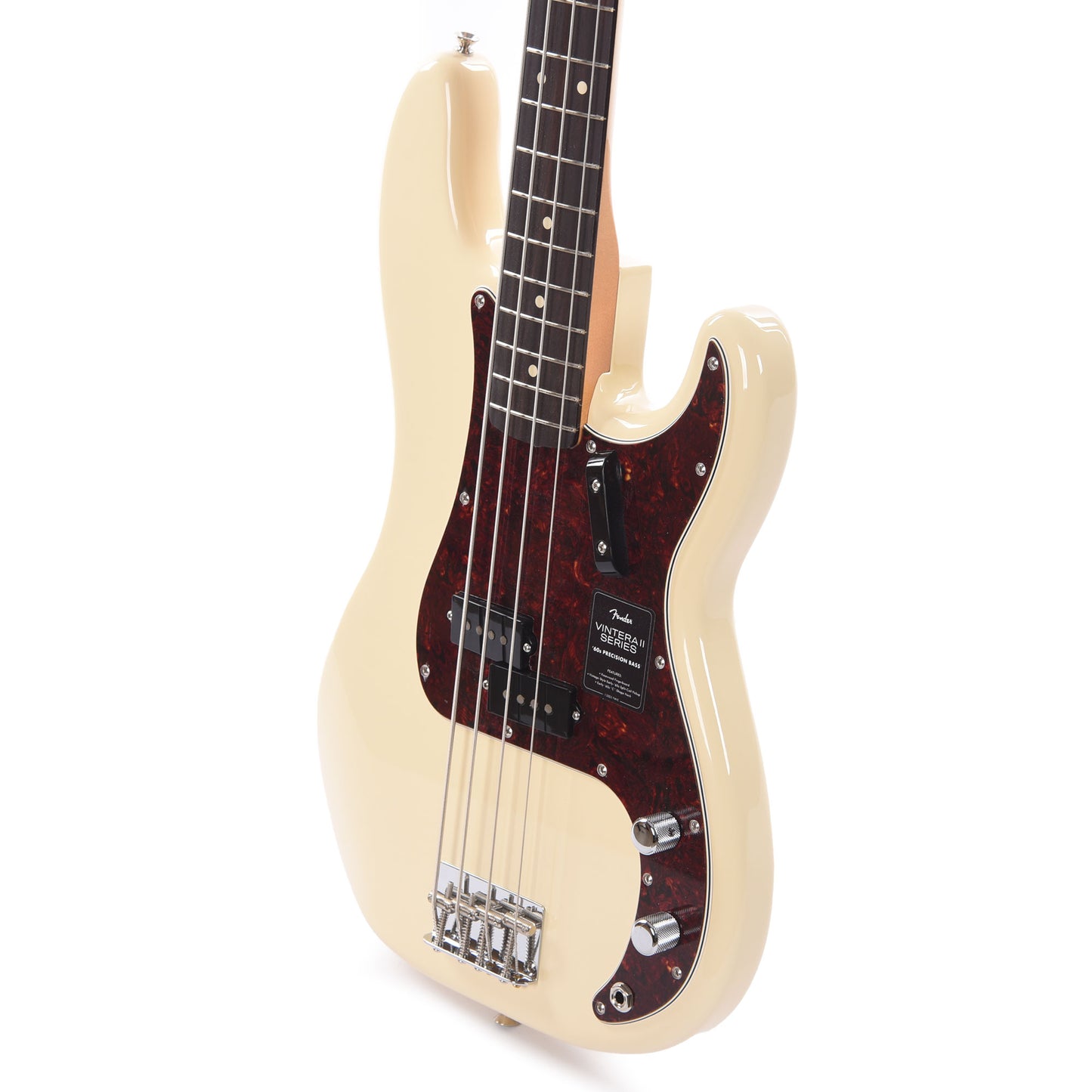 Fender Vintera II 60s Precision Bass Olympic White Bass Guitars / 4-String