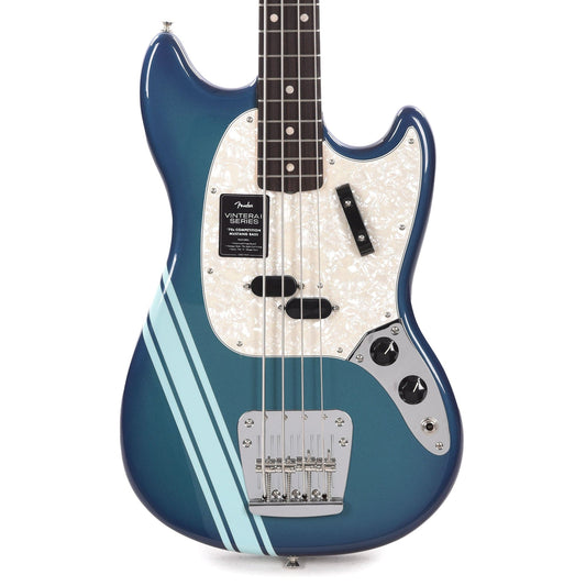 Fender Vintera II 70s Mustang Bass Competition Burgundy Bass Guitars / 4-String