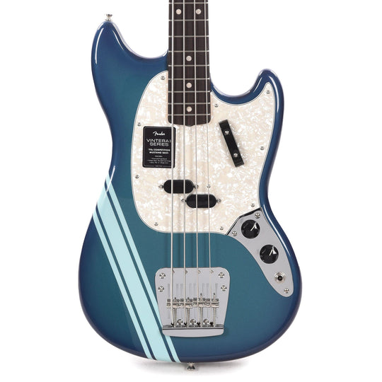 Fender Vintera II 70s Mustang Bass Competition Burgundy Bass Guitars / 4-String