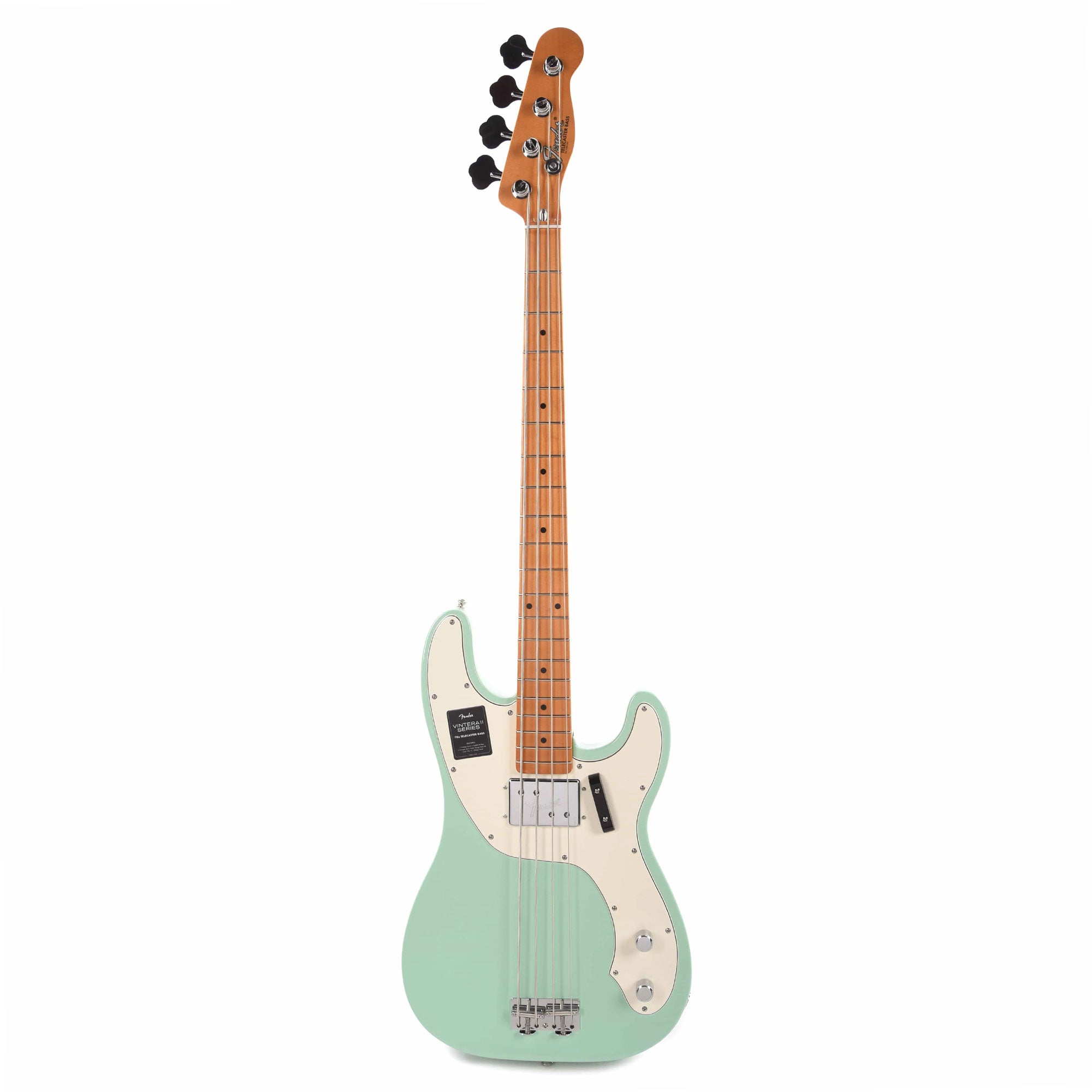 Fender Vintera II '70s Telecaster Bass Surf Green Bass Guitars / 4-String