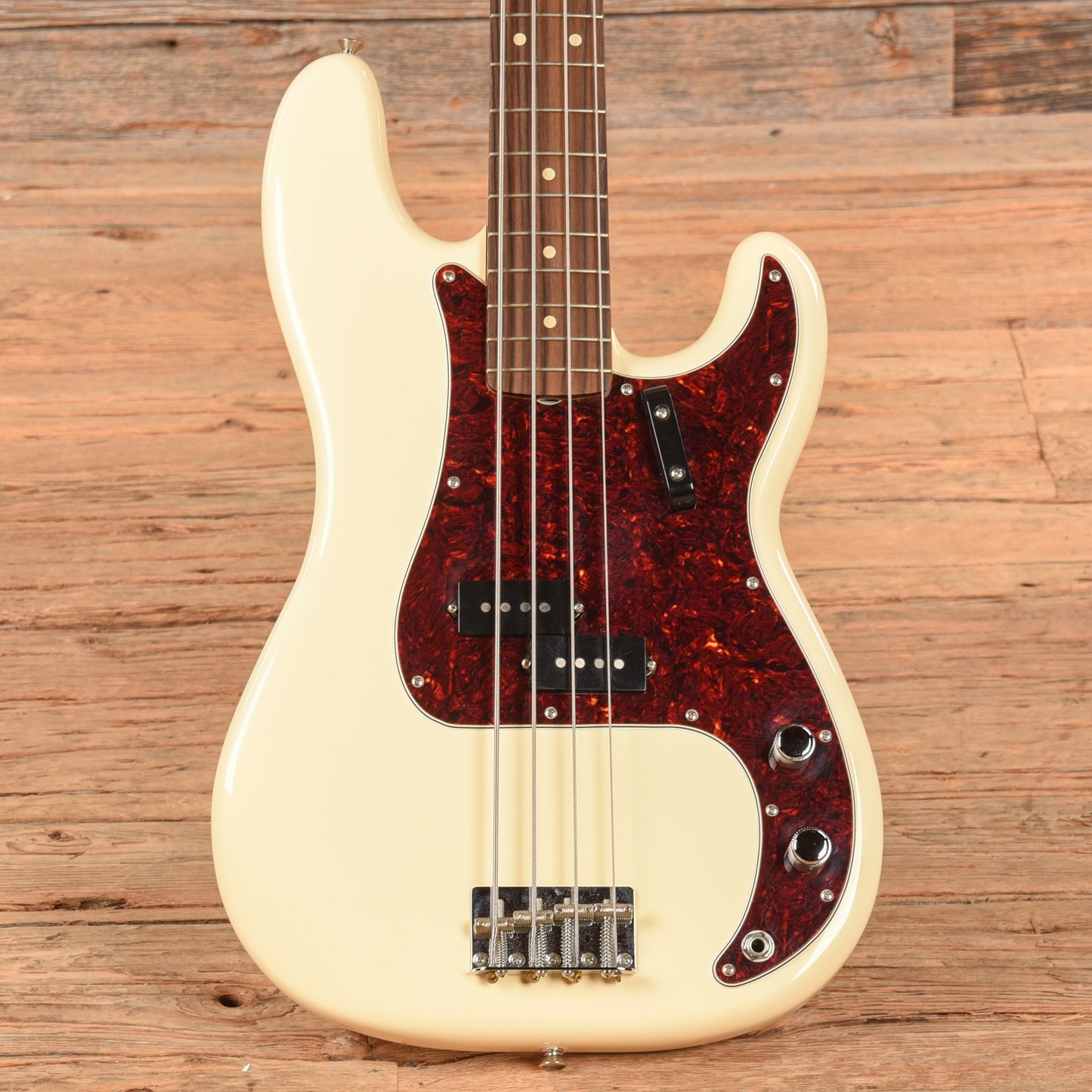 Fender Vintera II Precision Bass Olympic White 2023 Bass Guitars / 4-String