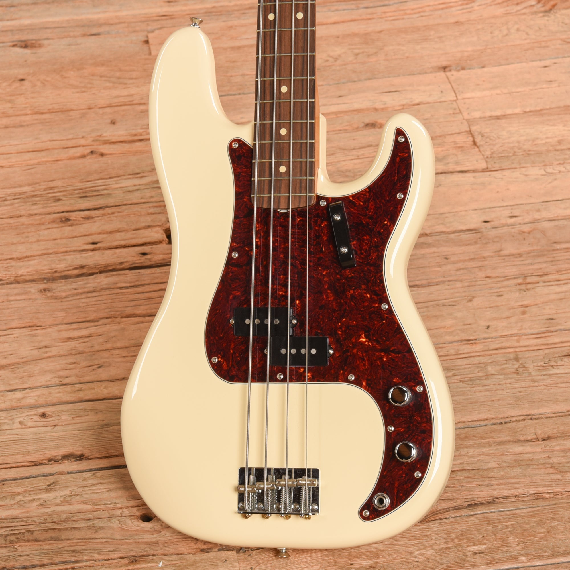 Fender Vintera II Precision Bass Olympic White 2023 Bass Guitars / 4-String