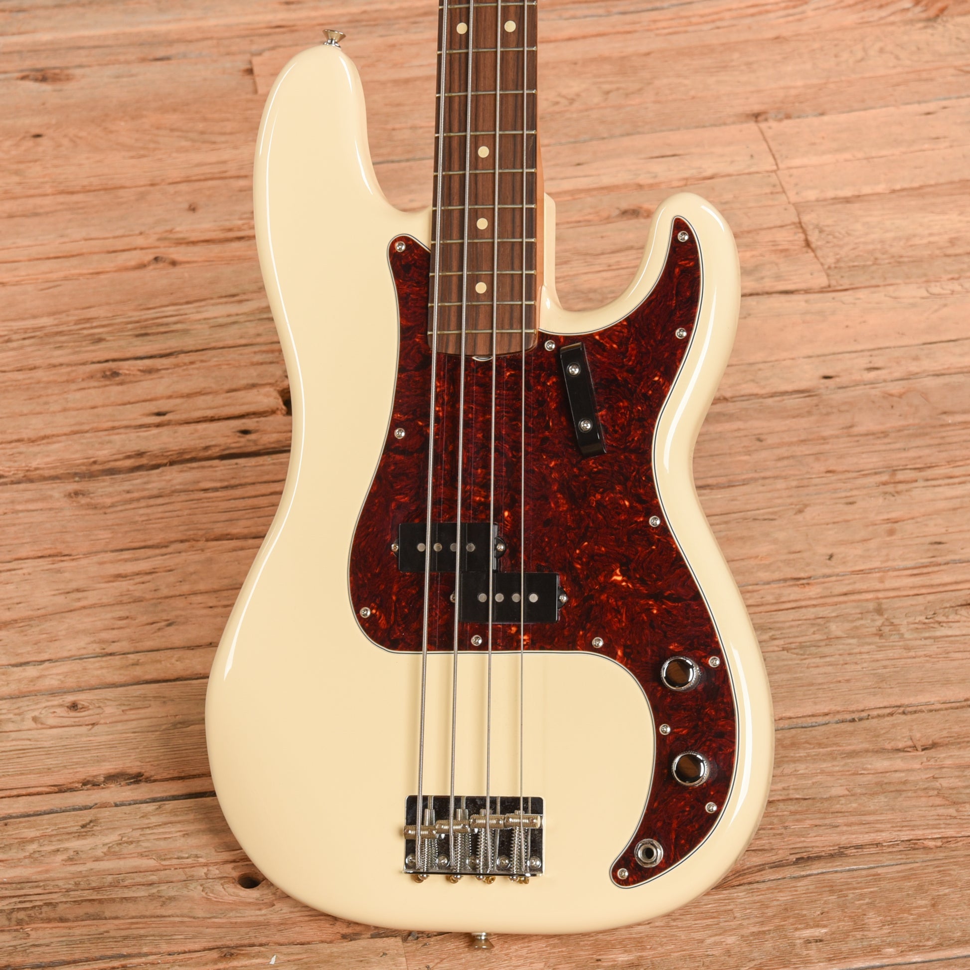 Fender Vintera II Precision Bass Olympic White 2023 Bass Guitars / 4-String