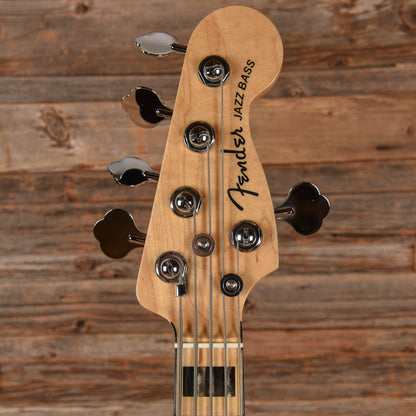 Fender American Elite Jazz Bass V Natural 2017 Bass Guitars / 5-String or More
