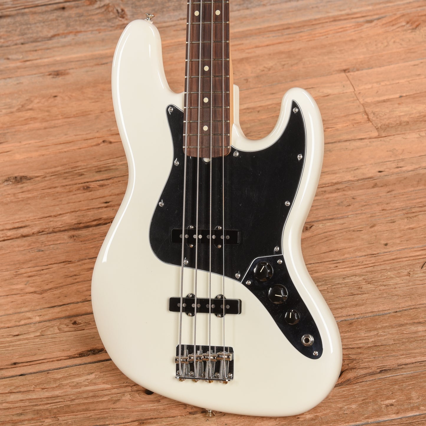 Fender American Performer Jazz Bass White 2023 Bass Guitars / 5-String or More