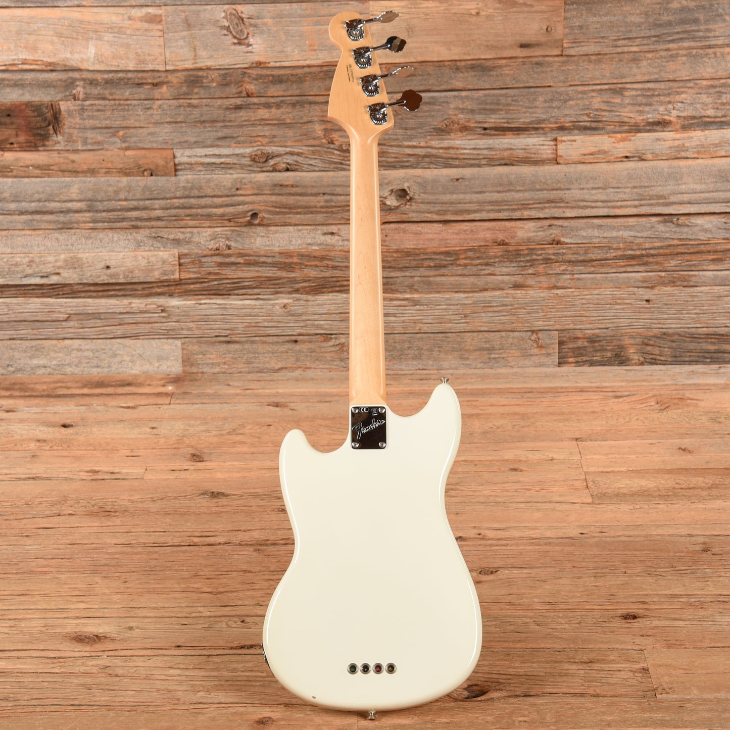 Fender American Performer Mustang Bass Arctic White 2020 Bass Guitars / 5-String or More
