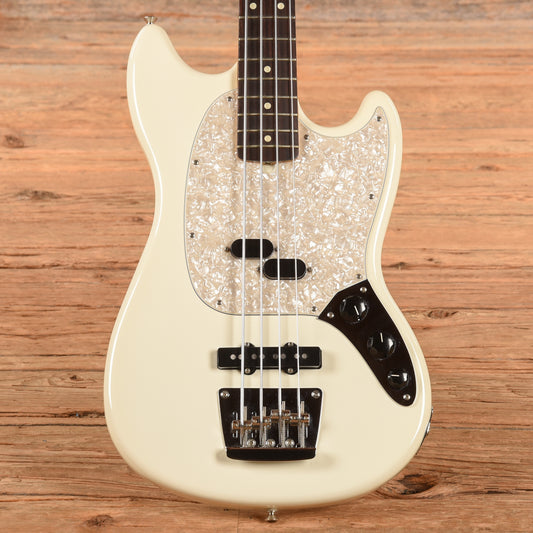 Fender American Performer Mustang Bass Arctic White 2020 Bass Guitars / 5-String or More