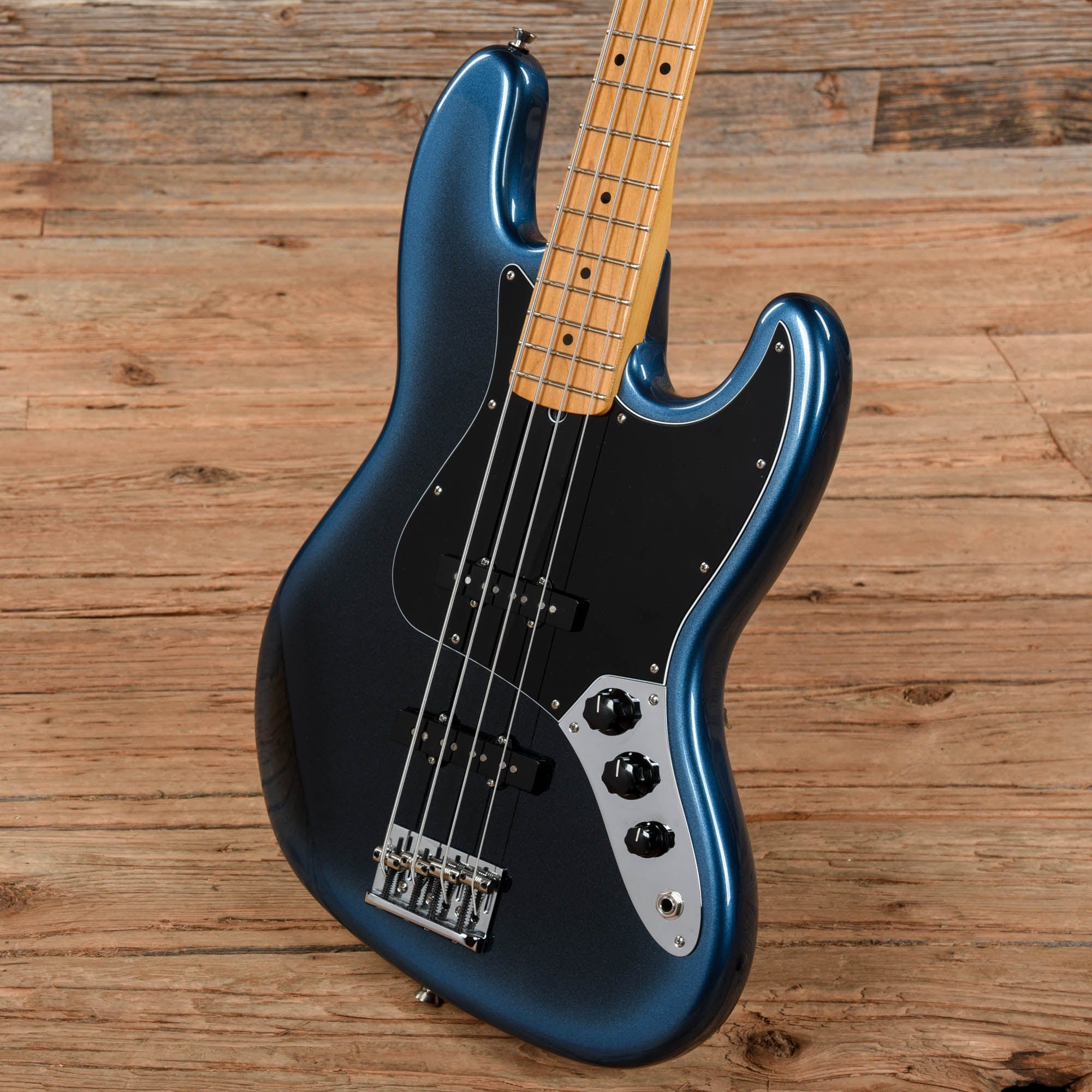 Fender American Professional II Jazz Dark Night 2020 Bass Guitars / 5-String or More
