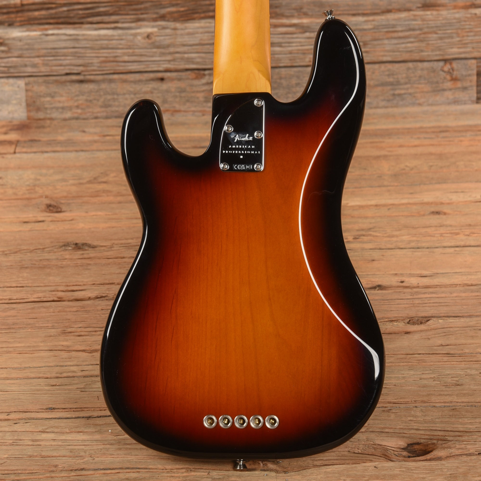 Fender American Professional II Precision Bass Sunburst 2024 Bass Guitars / 5-String or More