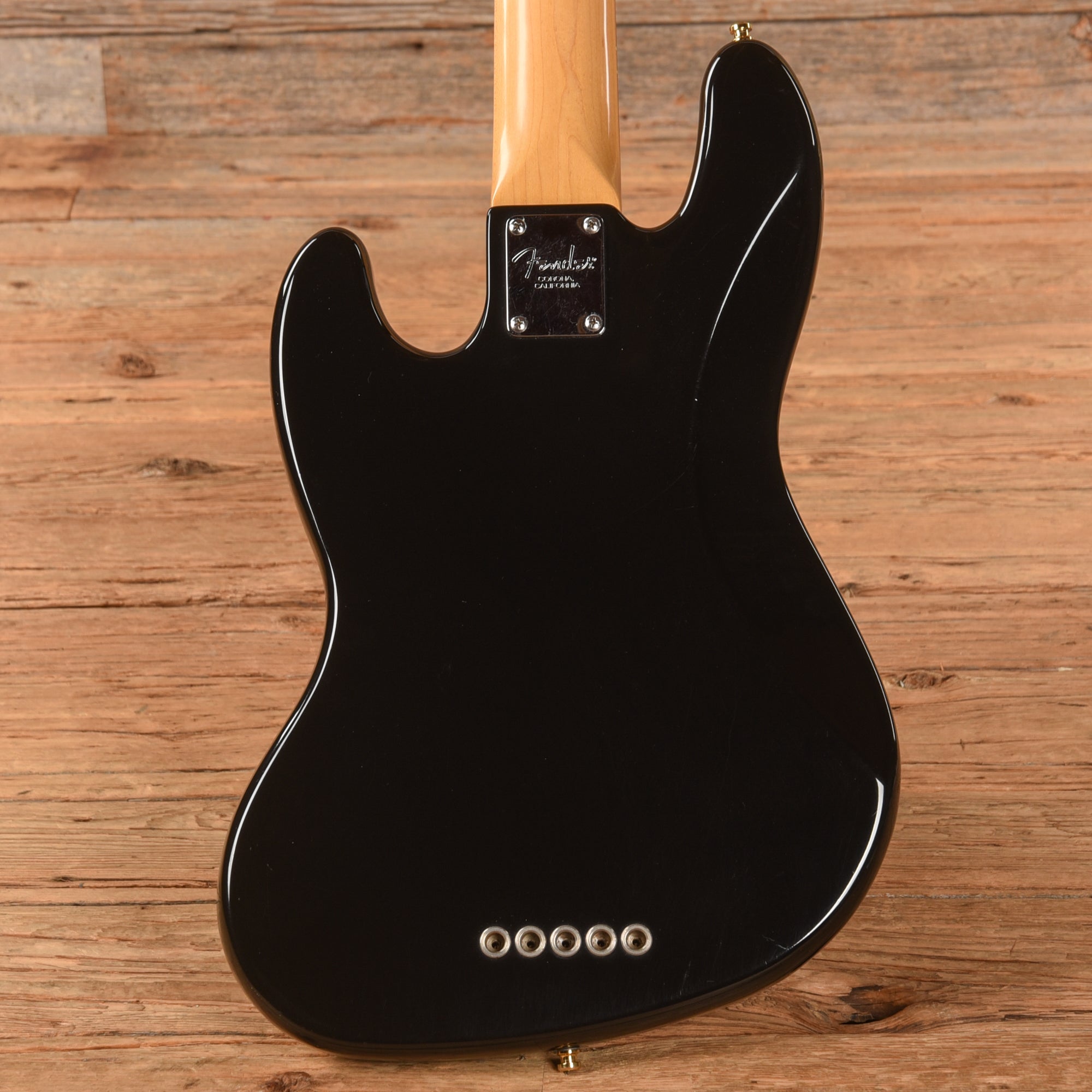 Fender American Standard Jazz Bass V Black 1998 Bass Guitars / 5-String or More