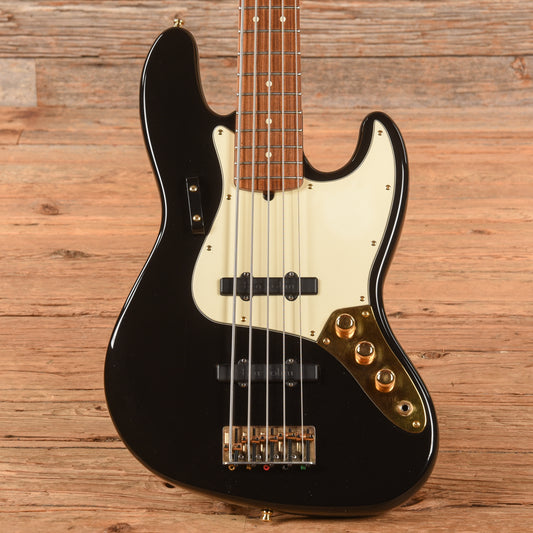 Fender American Standard Jazz Bass V Black 1998 Bass Guitars / 5-String or More