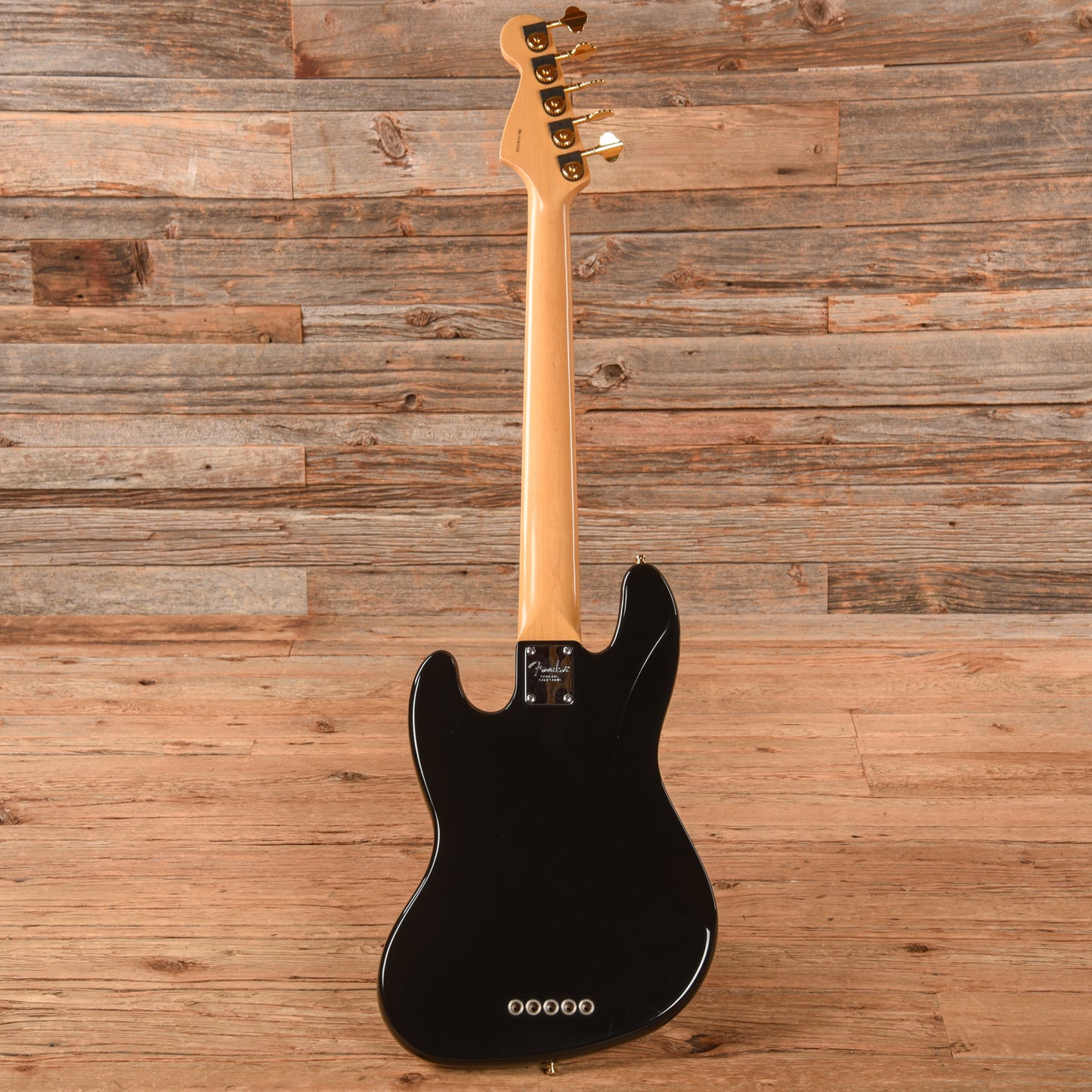 Fender American Standard Jazz Bass V Black 1998 Bass Guitars / 5-String or More
