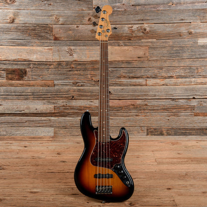 Fender American Standard Jazz Bass V Sunburst 2008 Bass Guitars / 5-String or More