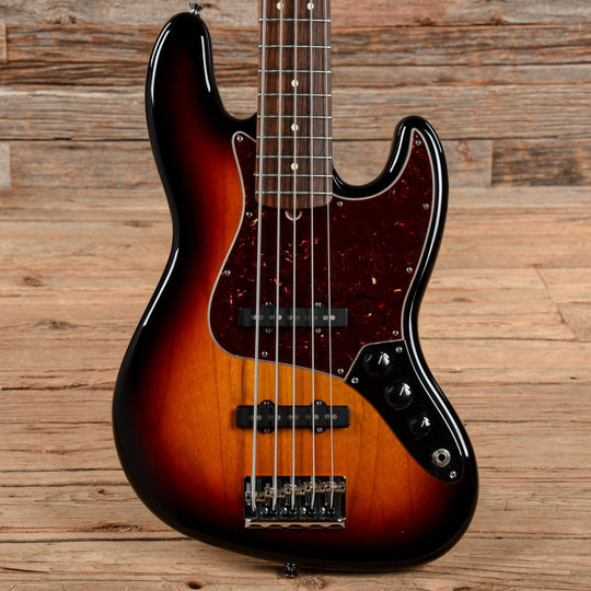 Fender American Standard Jazz Bass V Sunburst 2011 Bass Guitars / 5-String or More