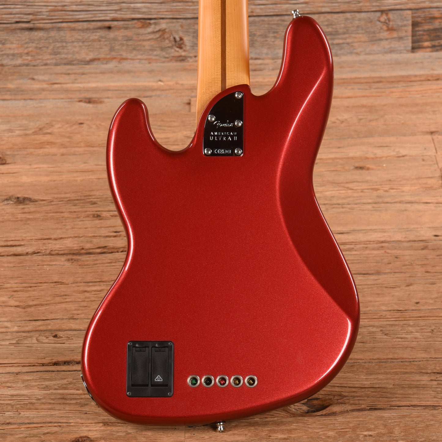 Fender American Ultra II Jazz Bass V Sinister Red 2024 Bass Guitars / 5-String or More