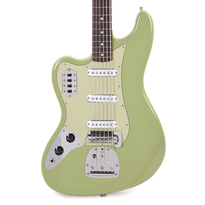 Fender Custom Shop 1962 Bass VI Deluxe Classic Classic Faded Sweet Pea Green LEFTY Bass Guitars / 5-String or More