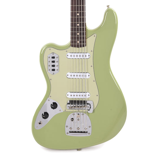 Fender Custom Shop 1962 Bass VI Deluxe Classic Classic Faded Sweet Pea Green LEFTY Bass Guitars / 5-String or More