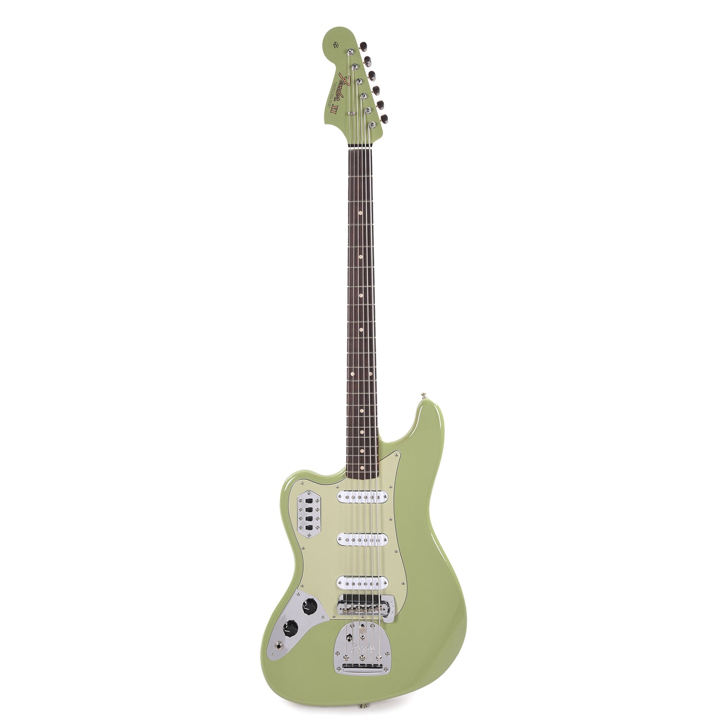 Fender Custom Shop 1962 Bass VI Deluxe Classic Classic Faded Sweet Pea Green LEFTY Bass Guitars / 5-String or More