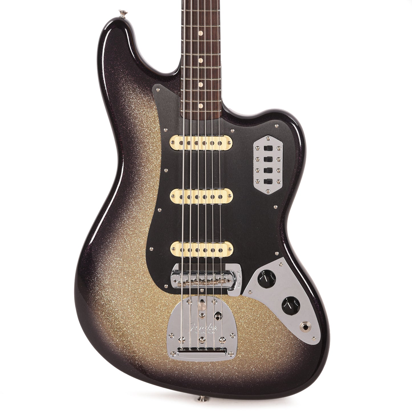 Fender Custom Shop 1962 Bass VI Deluxe Closet Classic Super Aged Silverburst Sparkle Bass Guitars / 5-String or More