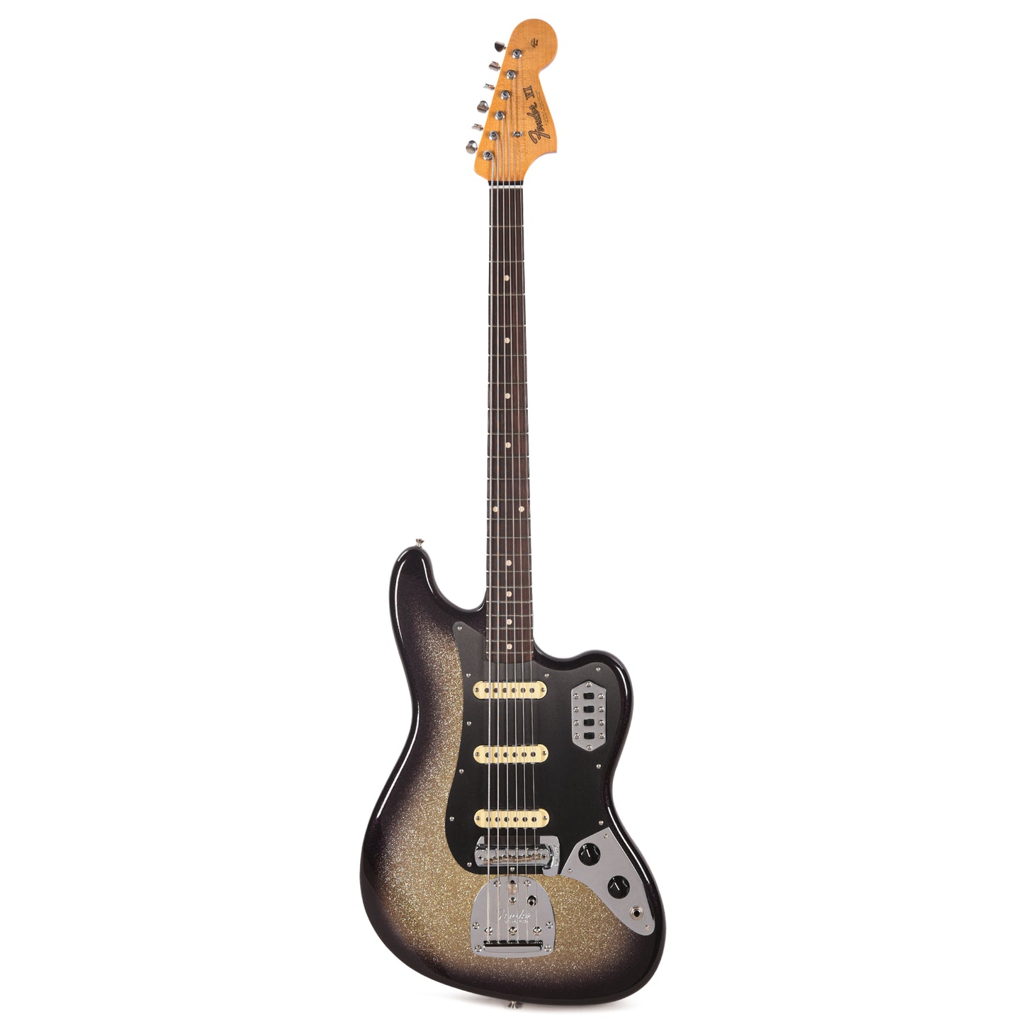 Fender Custom Shop 1962 Bass VI Deluxe Closet Classic Super Aged Silverburst Sparkle Bass Guitars / 5-String or More