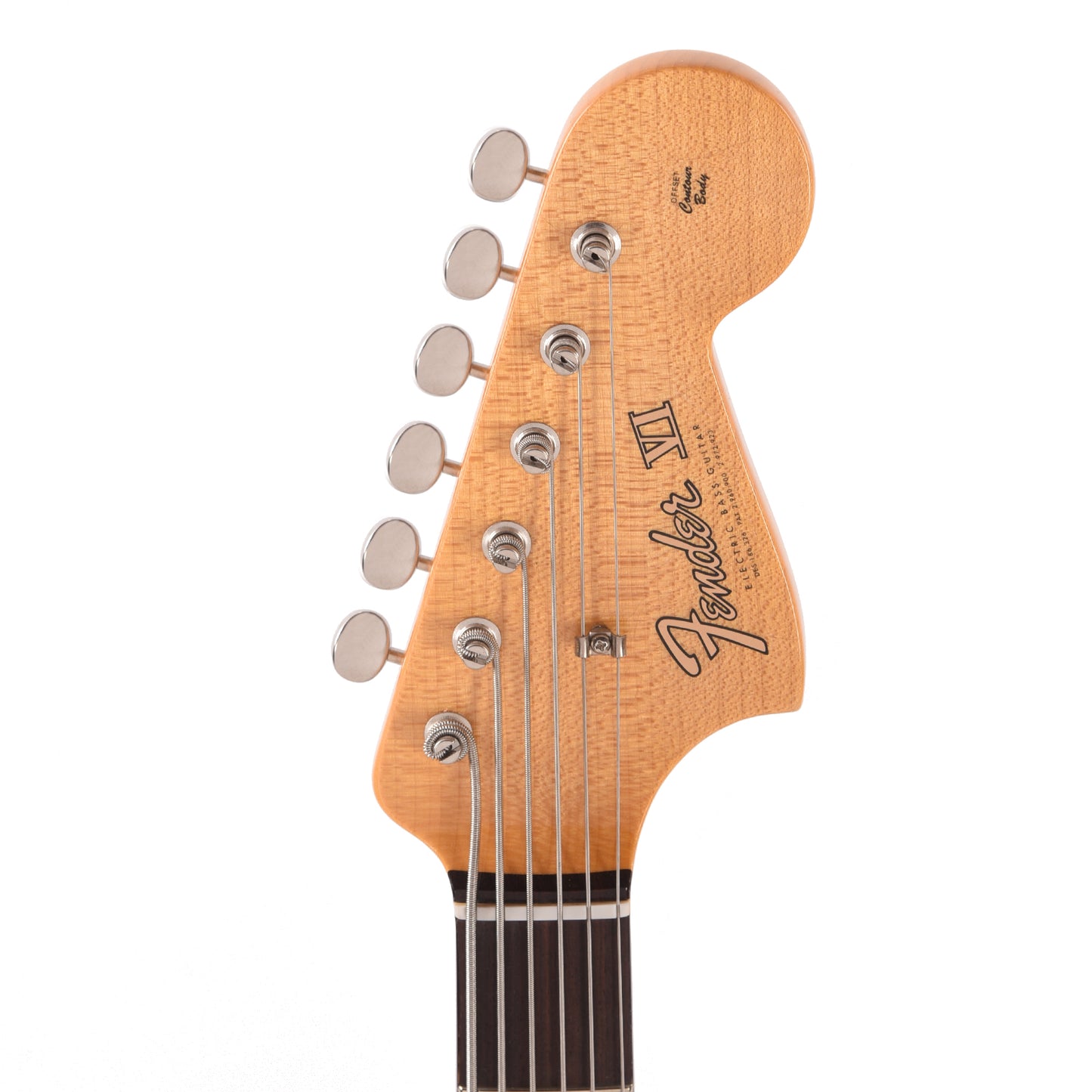 Fender Custom Shop 1962 Bass VI Deluxe Closet Classic Super Aged Silverburst Sparkle Bass Guitars / 5-String or More