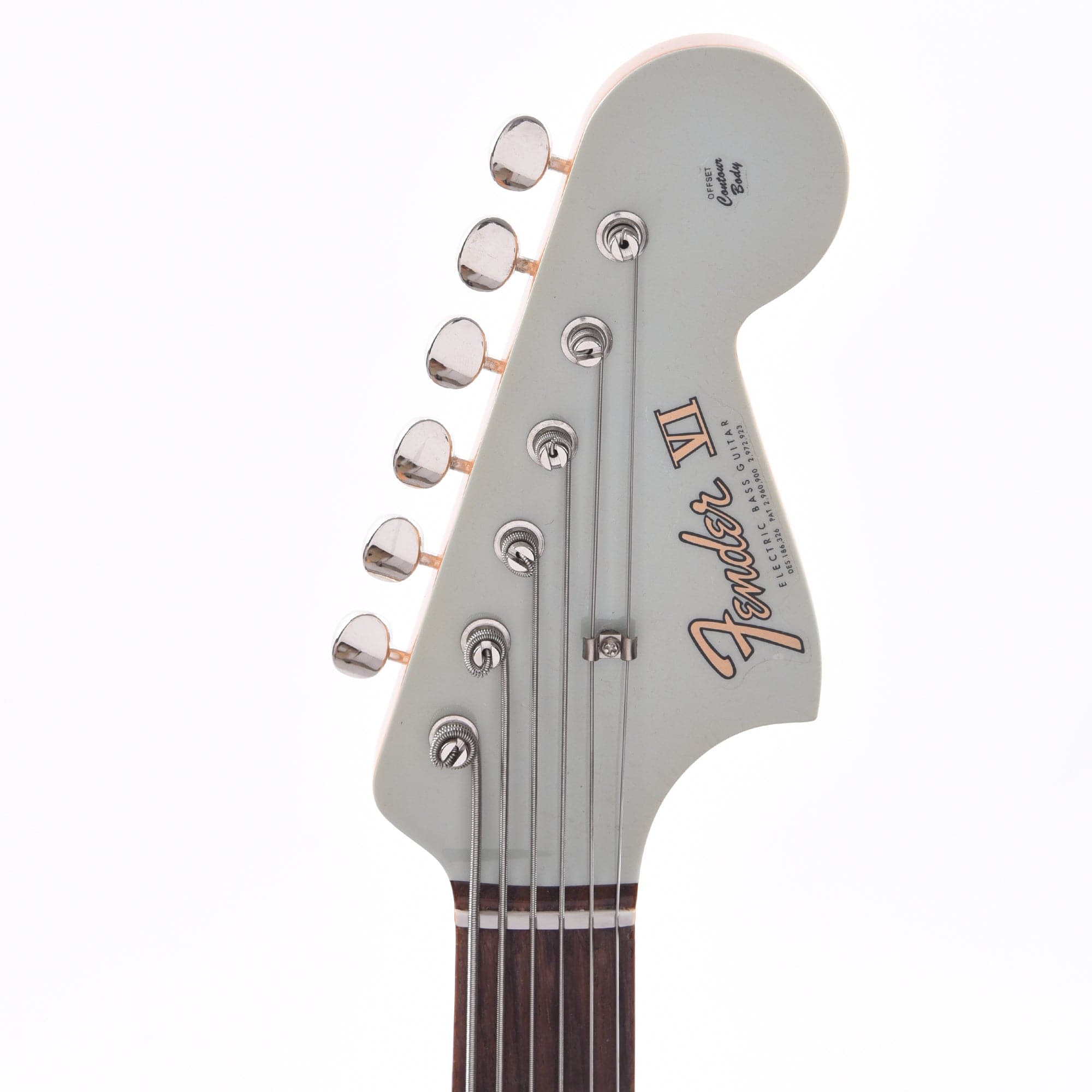 Fender Custom Shop 1962 Bass VI Deluxe Closet Classic Super Aged Sonic Blue Bass Guitars / 5-String or More