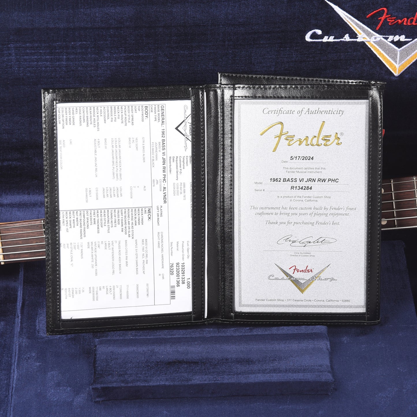 Fender Custom Shop 1962 Bass VI Journeyman Relic Aged Lavender Bass Guitars / 5-String or More