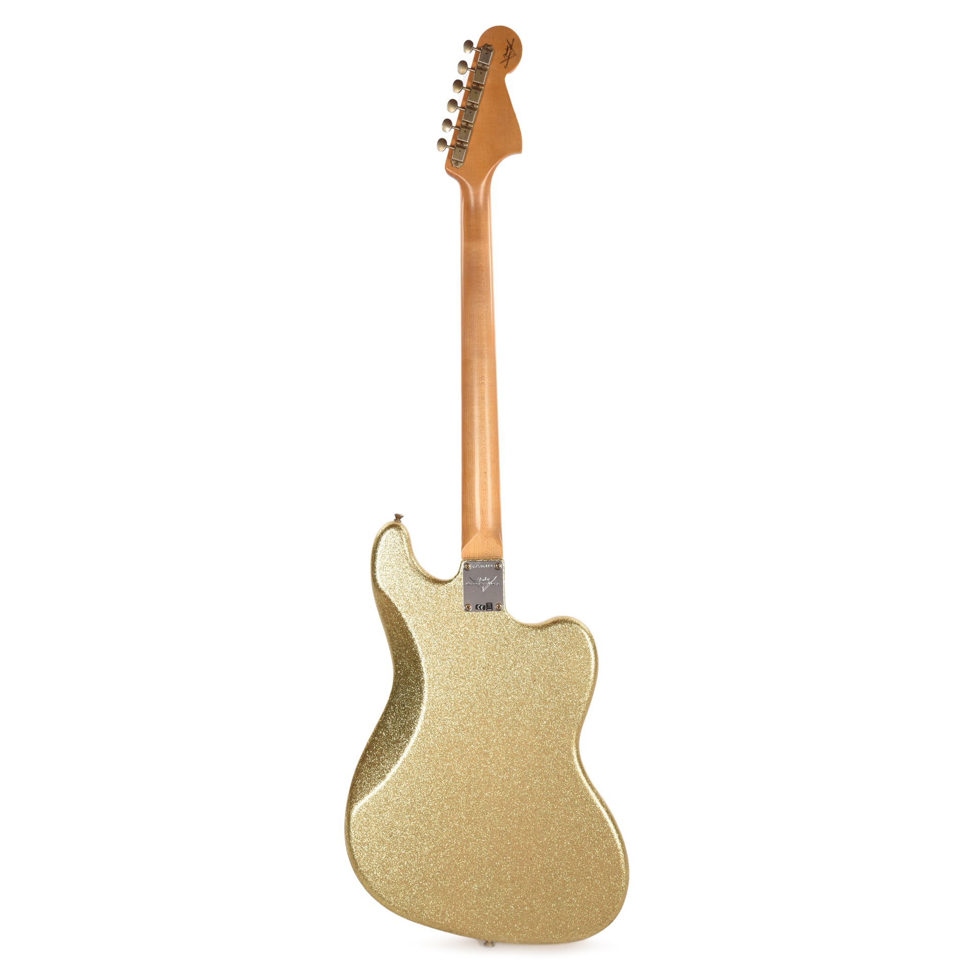 Fender Custom Shop 1962 Bass VI Journeyman Relic Aged Surf Burst Sparkle LEFTY Bass Guitars / 5-String or More