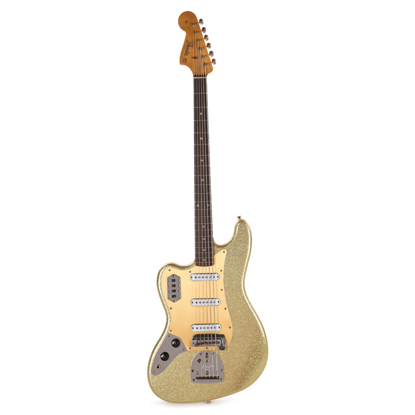 Fender Custom Shop 1962 Bass VI Journeyman Relic Aged Surf Burst Sparkle LEFTY Bass Guitars / 5-String or More