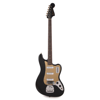 Fender Custom Shop 1962 Bass VI Journeyman Super Aged Space Dust Black w/Anodized Gold Pickguard Bass Guitars / 5-String or More