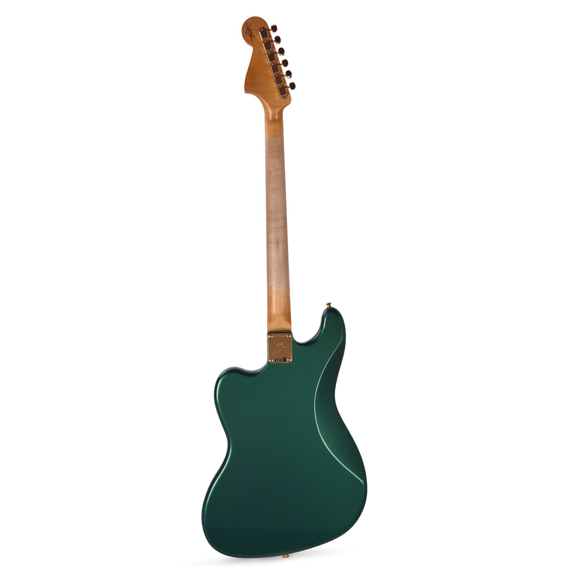 Fender Custom Shop 1966 Bass VI Journeyman Relic Aged British Racing Green Bass Guitars / 5-String or More