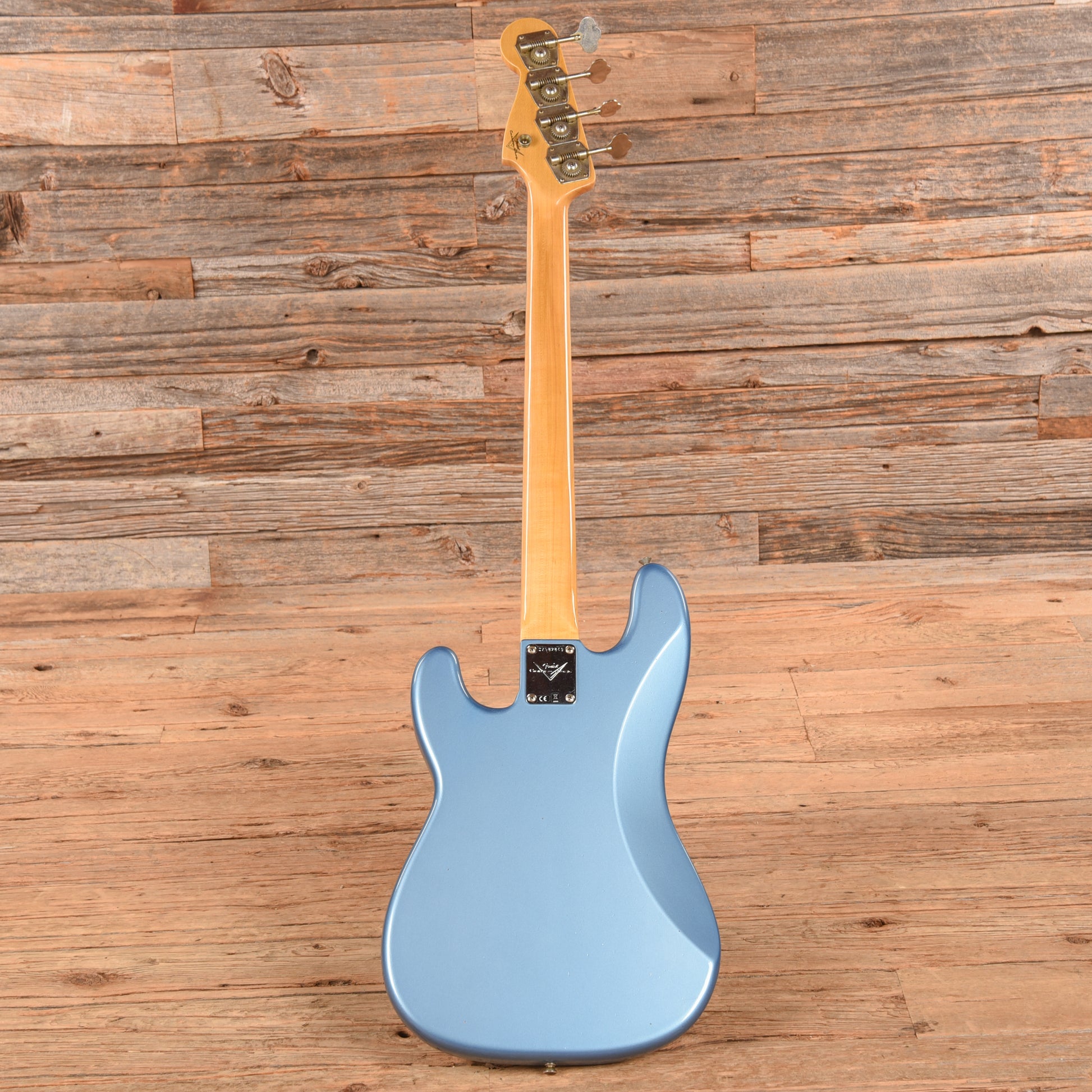 Fender Custom Shop 66 Precision Bass Journeyman Relic Lake Placid Blue 2024 Bass Guitars / 5-String or More